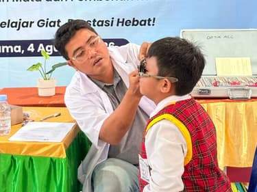 SHU Ecovation Day: Lensa Energi, Dukungan PT PHM untuk Kesehatan Mata dan Kualitas Pendidikan Anak di Wilayah Operasi