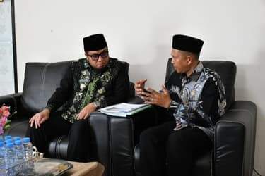 Perkuat Persiapan Haji 2027, Wabup Ikhwan Antasari Kunjungi Kantor Kementerian Haji dan Umrah Paser