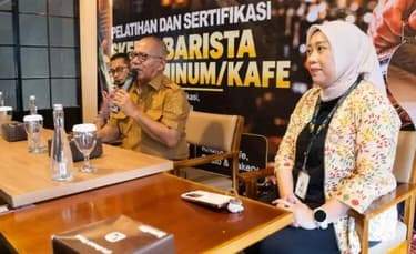 Gairahkan Ekonomi Kreatif, Disporapar Paser Gelar Pelatihan dan Sertifikasi Barista