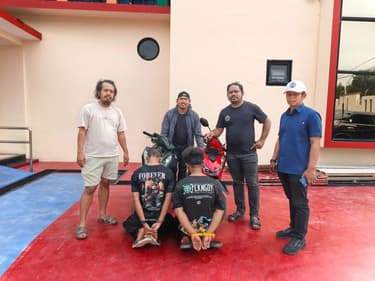 Tim Macan Ringkus Dua Terduga Pelaku Curanmor di Area Parkir Kemenag Kutim