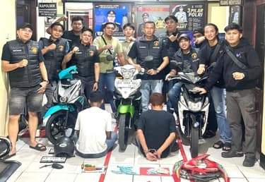 Dua Kasus Pencurian Motor di Nunukan Terungkap, Polisi Ringkus Pelaku dan Penadah