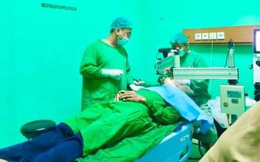 RSUD Sangkulirang Libatkan Dua Dokter Spesialis Mata dalam Operasi Katarak