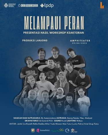 Pertunjukan Melampaui Peran, Puncak dari Hasil Workshop Keaktoran di Ladaya Kutai Kartanegara