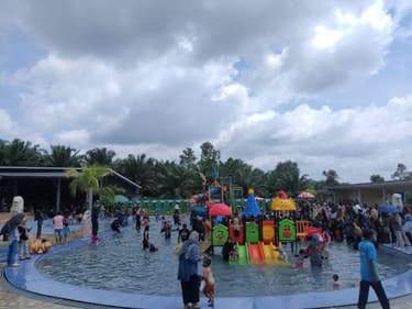 Mahakam Park di Paser Dikunjungi Ribuan Wisatawan Selama Libur Lebaran 2026