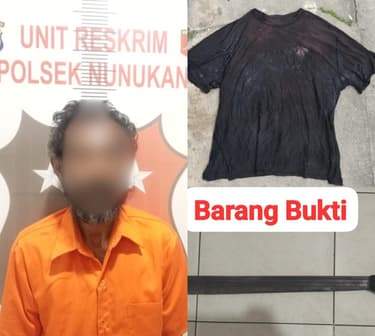 Tak Terima Dipulangkan ke NTT, Pria di Nunukan Bacok Rekannya Sendiri