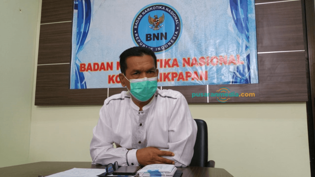 Kepala BNN Balikpapan, Kompol Muhammad Daud. (Foto : Adhi/pusaranmedia.com)