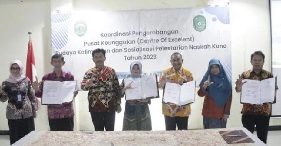 Lima Provinsi Tegakkan Komitmen Penyelamatan Naskah Kuno di Kalimantan, DPK Kaltim Gelar Rapat Koordinasi Pengembangan Centre of Excellence